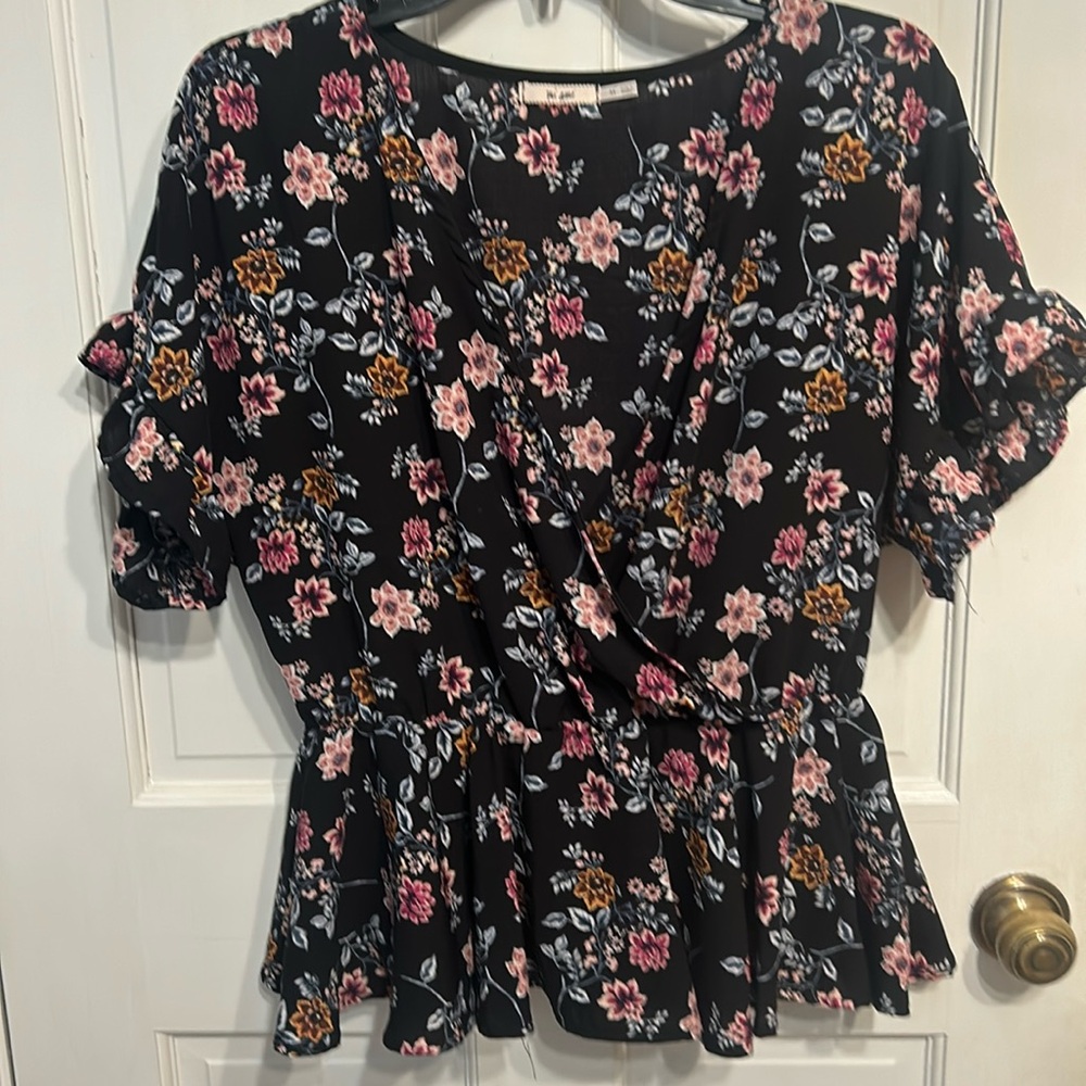 MiAmi floral top.